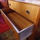 Austinsuite Teak Chest of Drawers with Teardrop Handles, 1960s — photograph 6