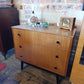 Austinsuite Teak Chest of Drawers with Teardrop Handles, 1960s — photograph 7