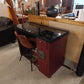 BUSMC Industrial Control Desk with Later Glass Top — photograph 3