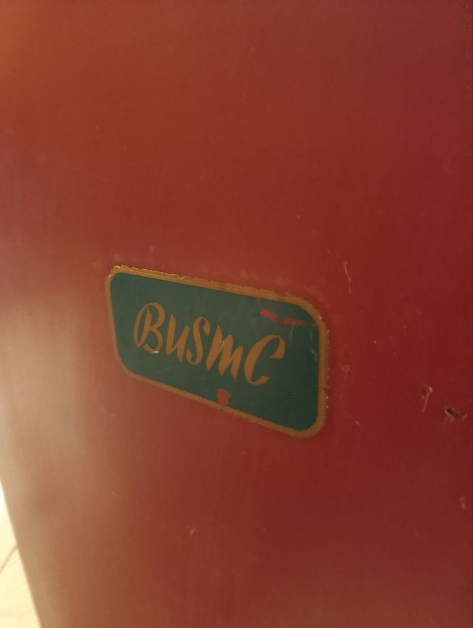BUSMC Industrial Control Desk with Later Glass Top — photograph 11