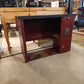BUSMC Industrial Control Desk with Later Glass Top — photograph 2