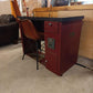 BUSMC Industrial Control Desk with Later Glass Top — photograph 1