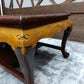 Chinoiserie Coffee Table with Carved Relief Panel — photograph 8