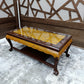 Chinoiserie Coffee Table with Carved Relief Panel — photograph 3