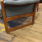 Cintique Easy Chair in Grey Wool-Blend Upholstery, 1950s — photograph 5