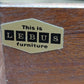 Lebus Teak and Ebonised Two-Drawer Chest, early 1960s — photograph 6