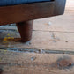 G Plan Vintage Agatha Armchair in Blue Fabric and Walnut — photograph 12
