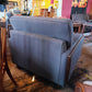 G Plan Vintage Agatha Armchair in Blue Fabric and Walnut — photograph 10