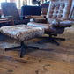 Göte Möbler Swedish Lounge Chair and Ottoman — photograph 1