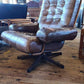 Göte Möbler Swedish Lounge Chair and Ottoman — photograph 4