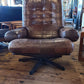 Göte Möbler Swedish Lounge Chair and Ottoman — photograph 2
