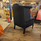 Newly Upholstered Chesterfield Queen Anne Chair (Three Available)