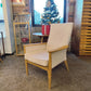 Rare Parker Knoll High Back Armchair with Boucle Fabric (NEW Upholstery)
