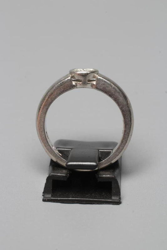 Substantial Platinum Diamond Solitaire Ring - 0.66ct - Size M