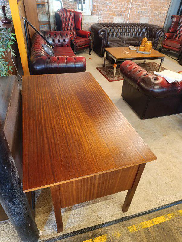 Vintage 1970s Mid-Century Teak Desk by Verco - Sleek & Functional