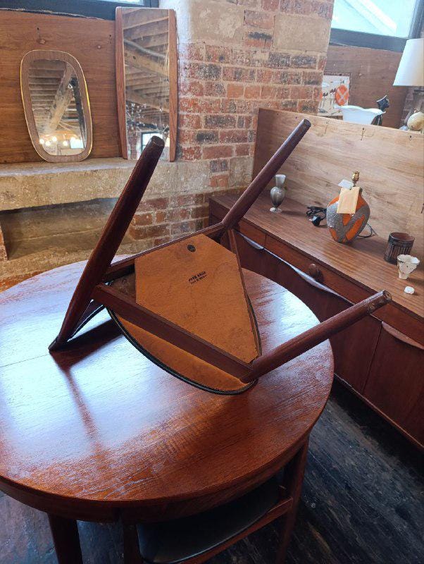 Rare Hans Olsen Teak Dining Set for Frem Røjle - 1950s - Newly Restored