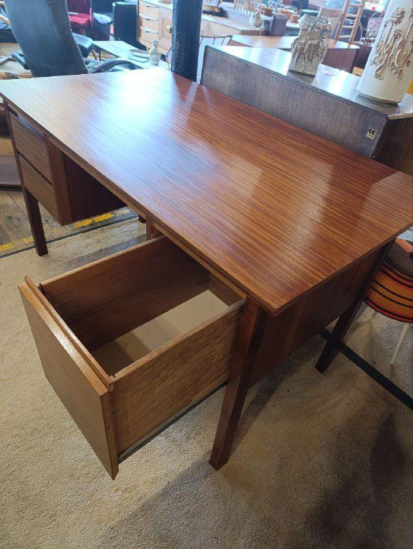 Vintage 1970s Mid-Century Teak Desk by Verco - Sleek & Functional