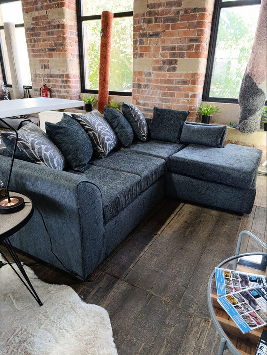 Compact & Comfortable Quality L Shape Corner Sofa Bed - Easy Access