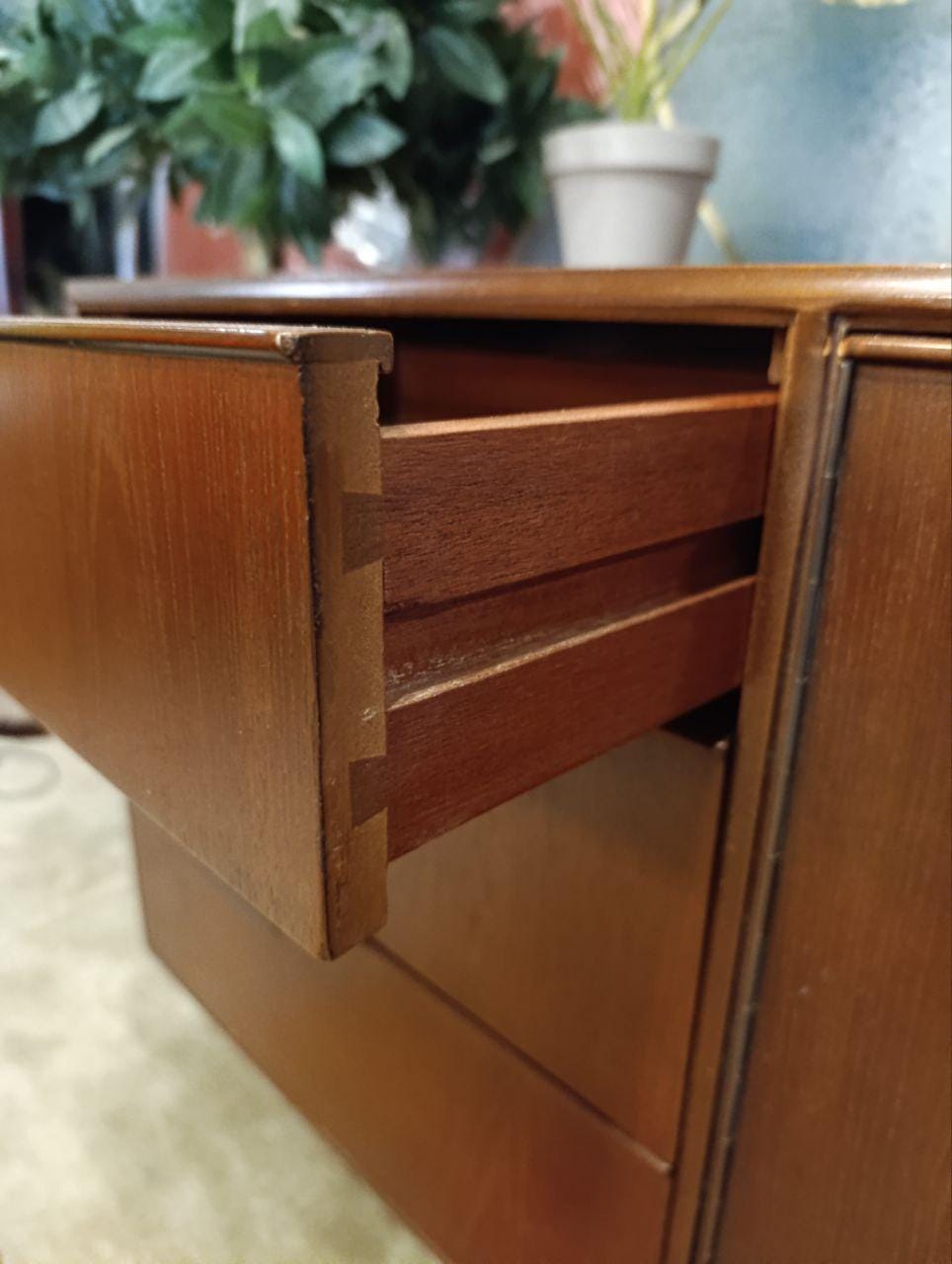 Vintage Mid-Century Teak Sideboard by Tom Robertson for McIntosh