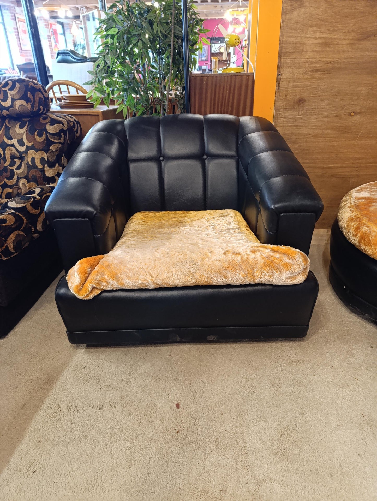 Iconic 1960s-70s Retro Curved Sofa & Armchair Set - Reupholstered to Order