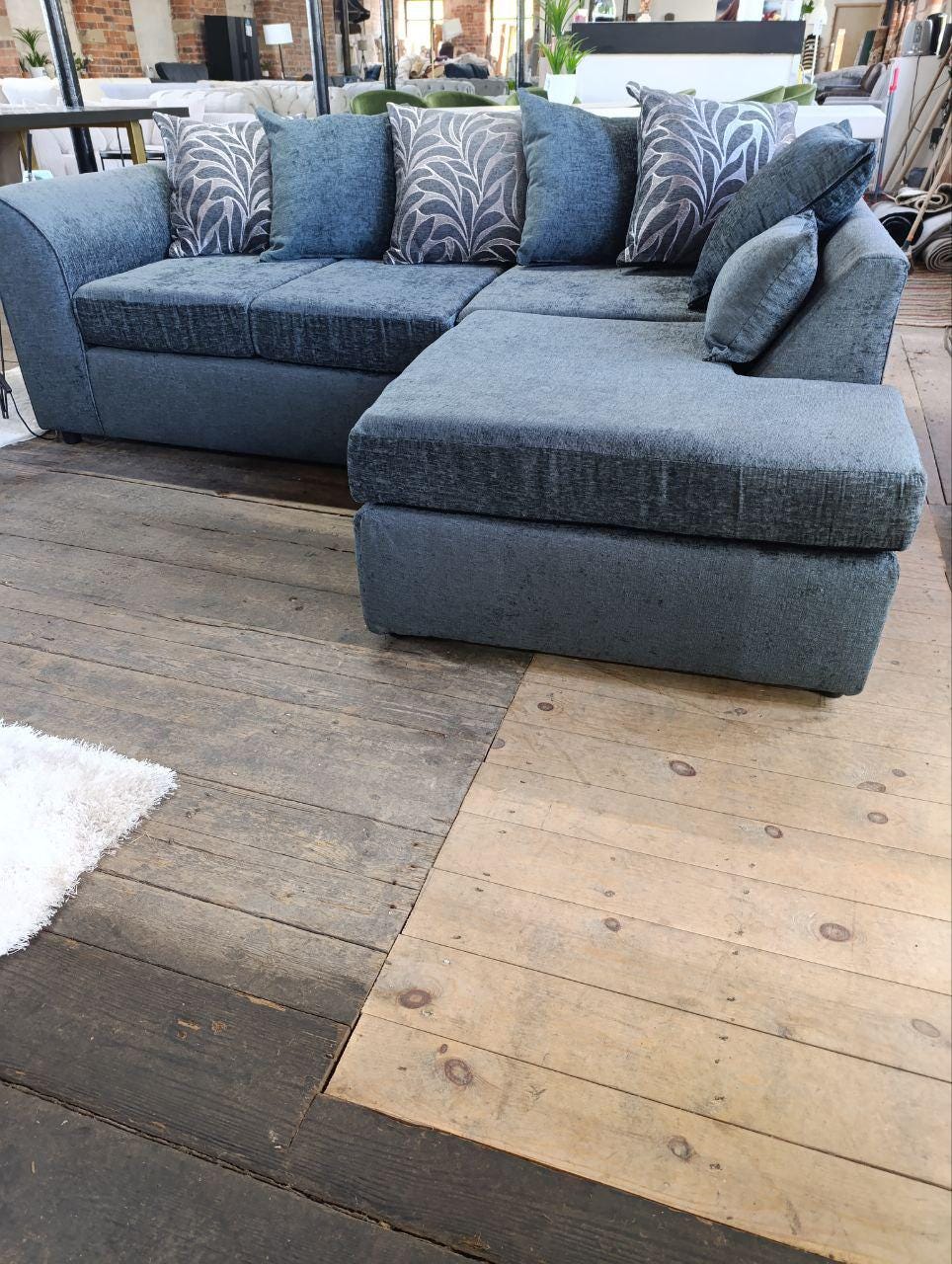 Compact & Comfortable Quality L Shape Corner Sofa Bed - Easy Access