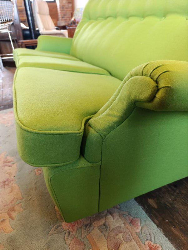 Iconic Parker Knoll N30 Sofa - Apple Green Wool - 1960s British Design