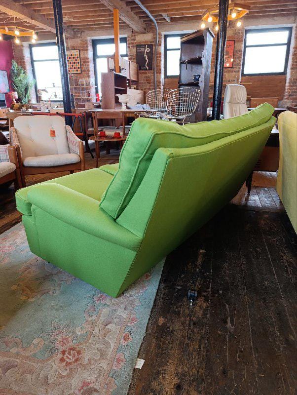 Iconic Parker Knoll N30 Sofa - Apple Green Wool - 1960s British Design