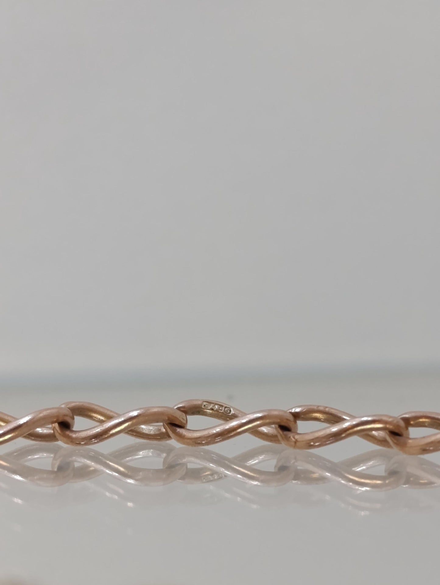9ct Rose Gold Bracelet