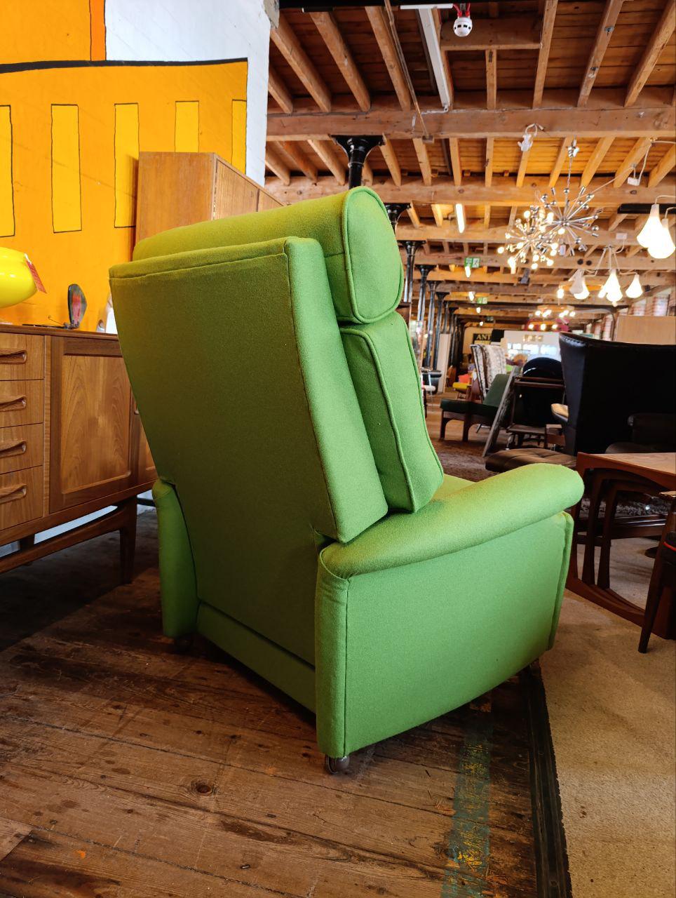 Iconic Parker Knoll N30 Three-Piece Suite - Apple Green Wool - 1960s British Design