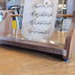 Rare Framed 14th-Century Mamluk Quran Folio - Surah Al-A'raf (112-121) - Elegant Black Naskh Script