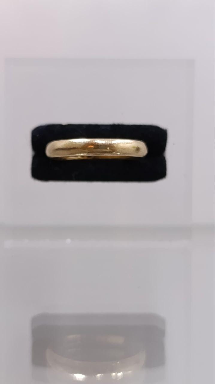 Vintage 1962 9ct Yellow Gold Wedding Band - London Hallmarked