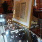 Framed 19th Century Ottoman Bifolio - Hand-Written Arabic Manuscript (al-Rum and Luqman)
