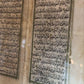 Framed 19th Century Ottoman Bifolio - Hand-Written Arabic Manuscript (al-Rum and Luqman)