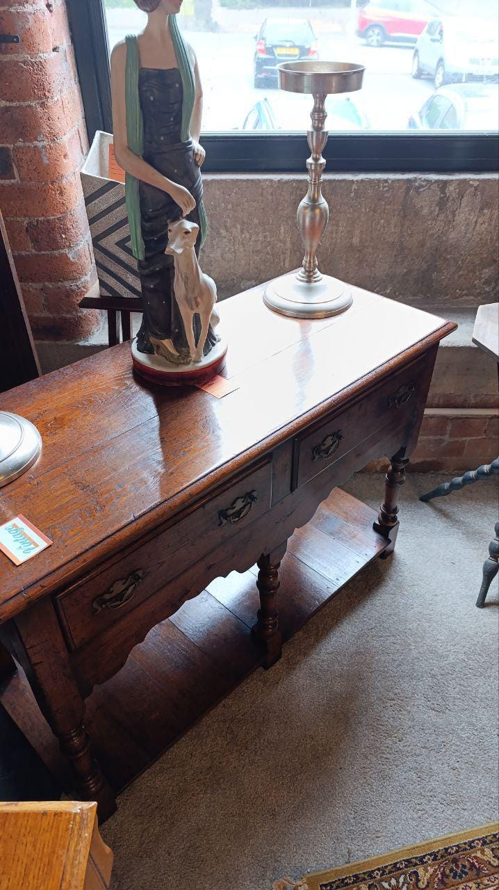 Titchmarsh & Goodwin Solid Oak Pot-Board Dresser Base