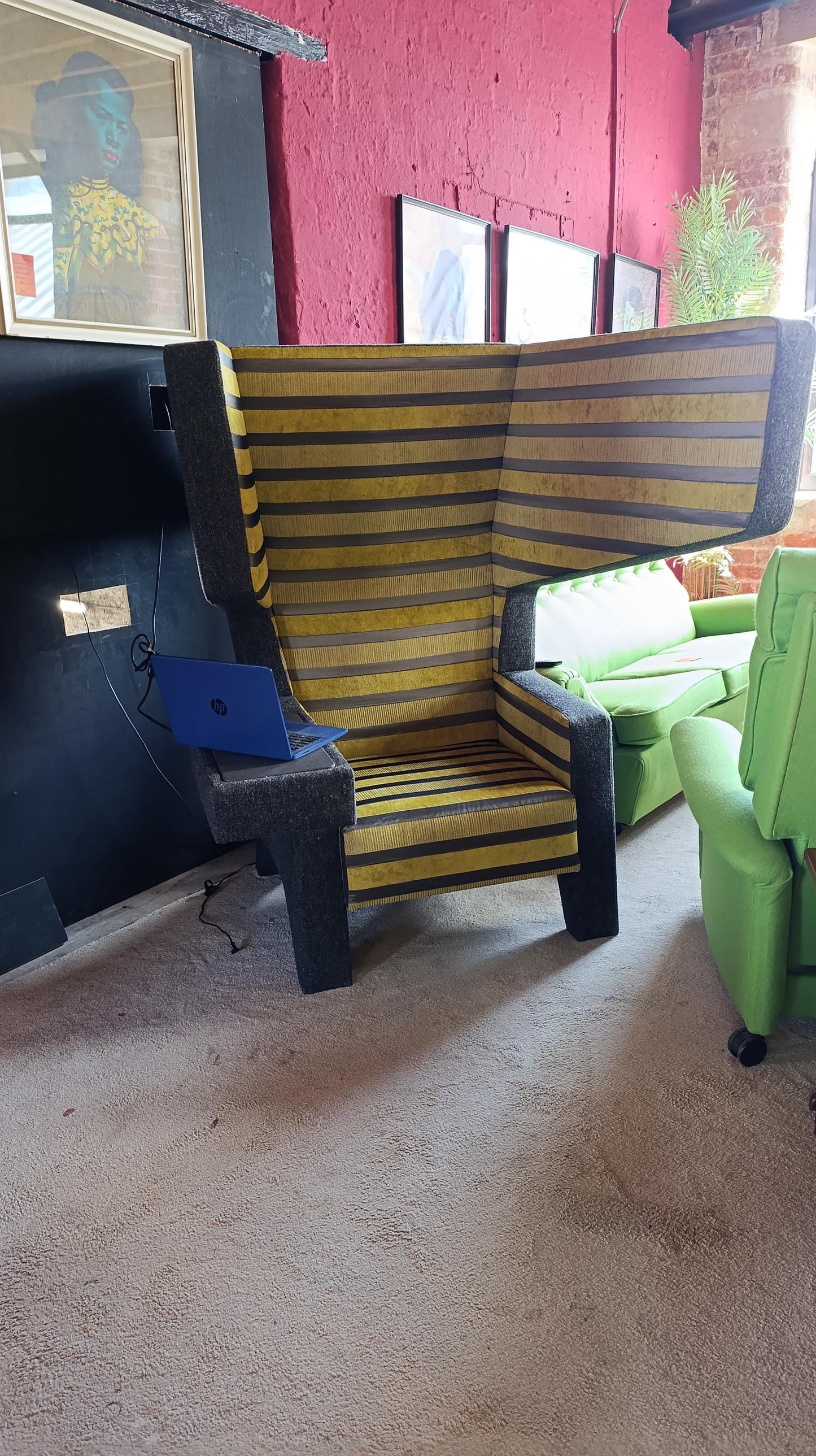 Pair of EarChairs by Studio Makkink & Bey for Prooff, 2006