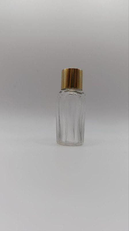 Sterling Silver Mounted Glass Scent Bottle, London 1928