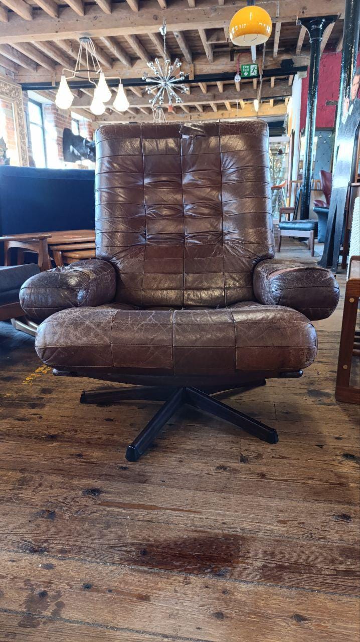 Göte Möbler 1960s Lounge Chair & Ottoman – Swedish Mid-Century Modern (New Upholstery)