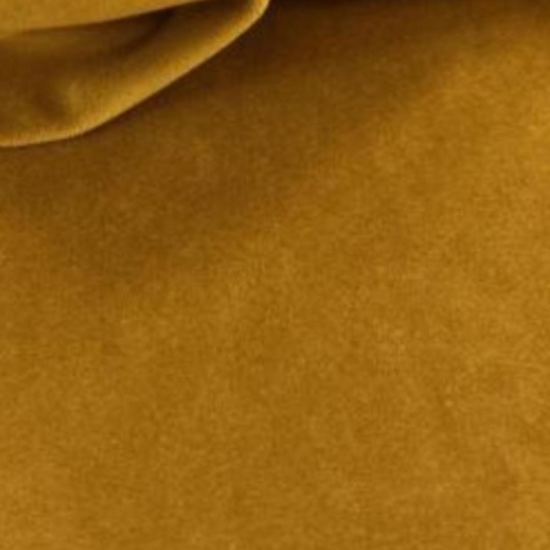 Handmade British Velvet 3 Seater Sofa in Mustard | Mid-Century Modern Design