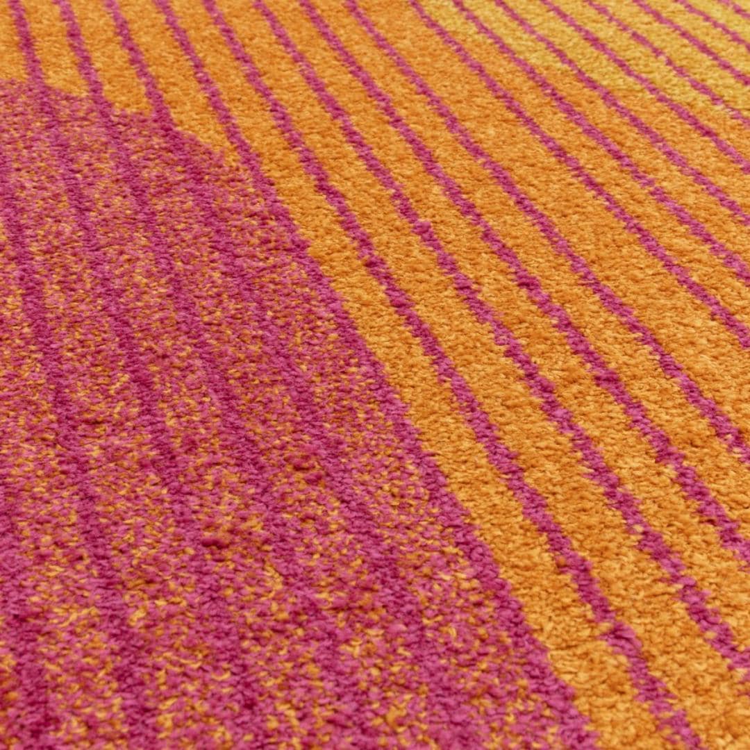 Arcadia Solis Rug – Mustard & Magenta 170 x 120