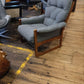 Cintique Easy Chair – Newly Upholstered (1950s)