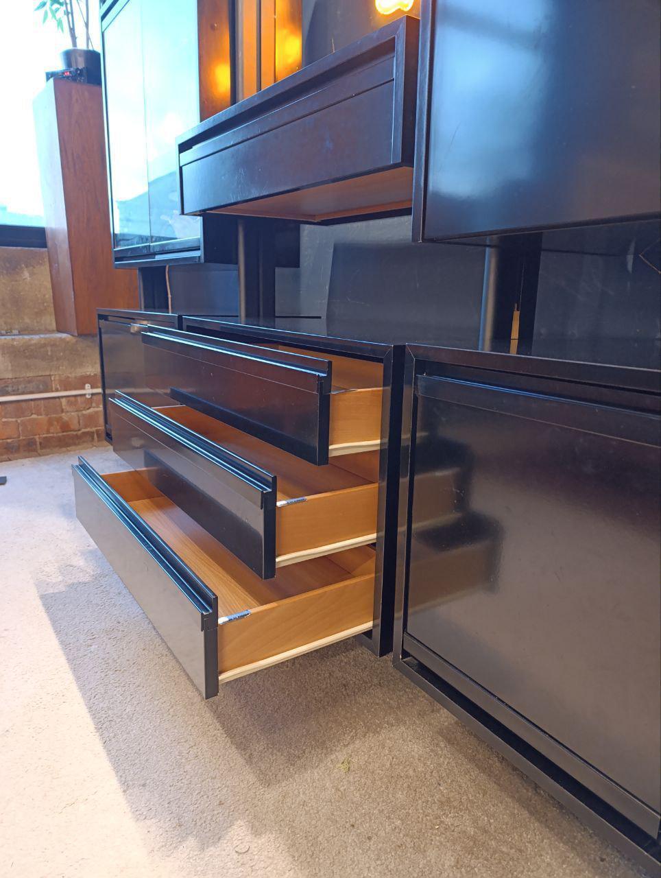 Ligne Roset Modular Wall System with Bar and Lighting, Listed as 2020 — photograph 12