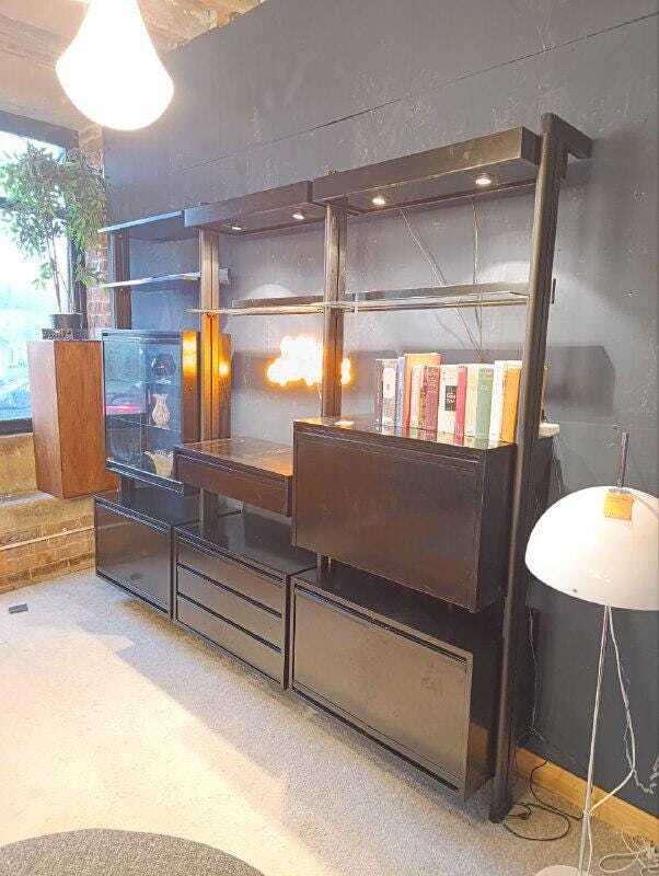 Ligne Roset Modular Wall System with Bar and Lighting, Listed as 2020 — photograph 6