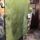 Moss-Green Velvet Lounge Chair with Clarke & Clarke Botanica Fabric — photograph 12