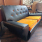 Mid-Century Two-Seater Sofa with New Upholstery — photograph 3