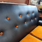 Mid-Century Two-Seater Sofa with New Upholstery — photograph 6