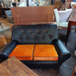 Mid-Century Two-Seater Sofa with New Upholstery — photograph 4