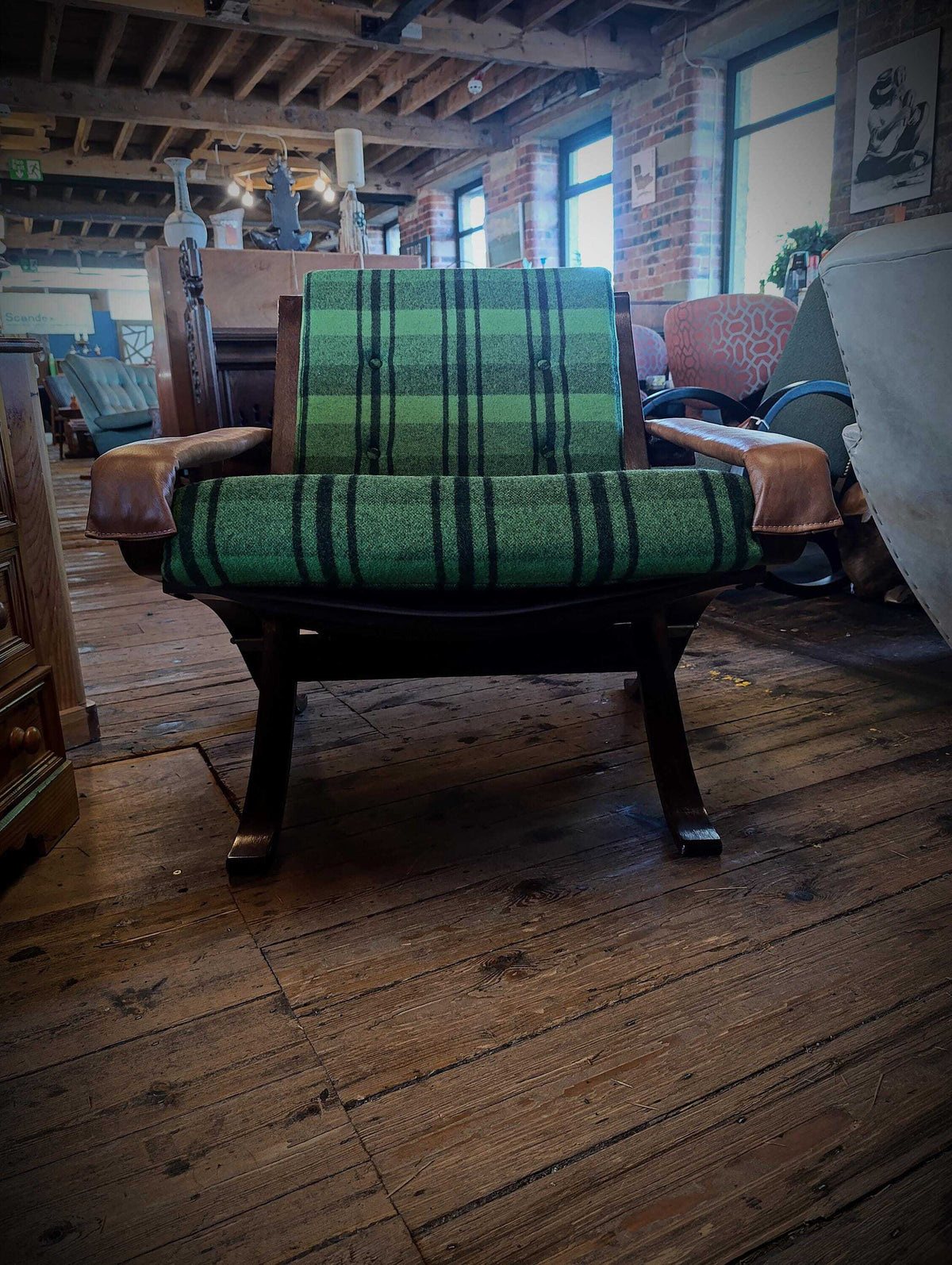 Ingmar Relling Flex Safari Rosewood Folding Chair for Westnofa — photograph 3