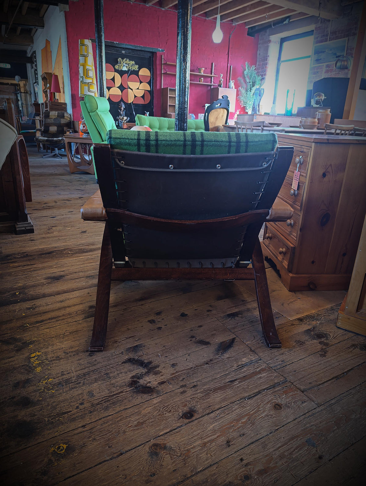 Ingmar Relling Flex Safari Rosewood Folding Chair for Westnofa — photograph 6