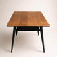 Ercol Model 393 Elm and Beech Breakfast Table, Refinished — photograph 2