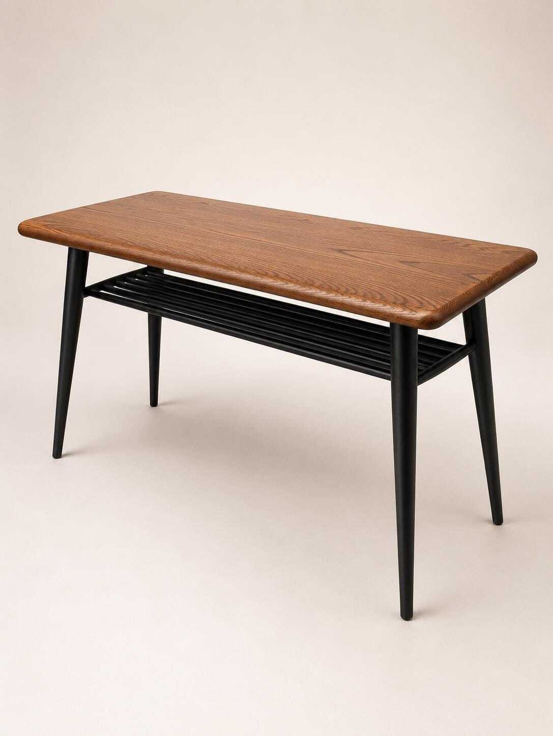 Ercol Model 393 Elm and Beech Breakfast Table, Refinished — photograph 4
